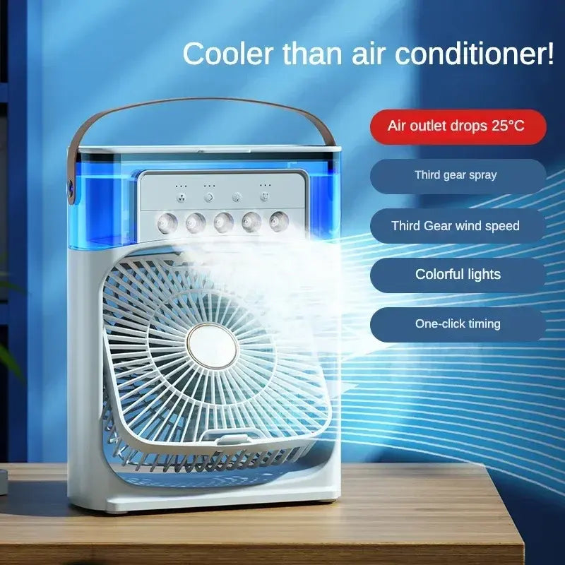 Portable Air conditioner with strong built-in propeller 900ML tank